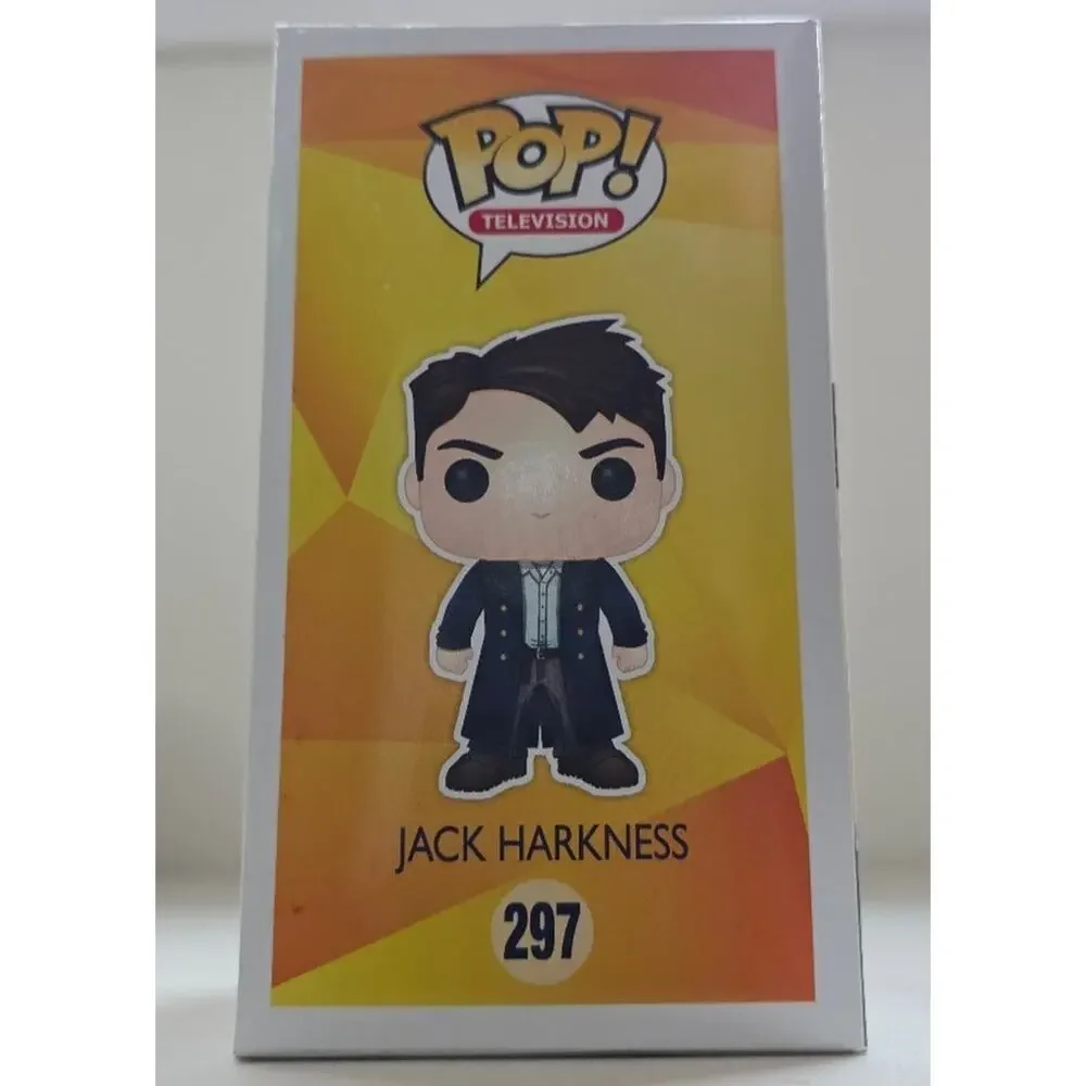 Funko Pop! Television BBC Doctor Who Jack Harkness #297 Hot Topic Vinyl NIB GG1 - Picture 4 of 5